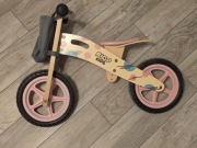 Rowerek rower biegowy drewniany Ricokids Smyk Stan bdb