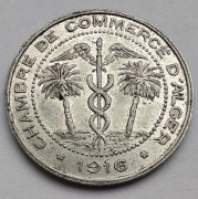 ALGIERIA FRANCUSKA 5 Centimes 1916 ŁADNA