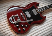 Gitara Greco SG-400T z Bigsby, japan vintage z lat 70-tych