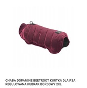 CHABA DOPAMINE BEETROOT KURTKA DLA PSA REGULOWANA 2XL / BORDOWA