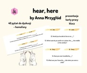 hear, here homofony angielski speaking prezentacja