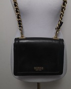 Czarna torebka Guess Abey – łańcuch, klasyczna, bardzo dobry stan 