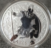 ONE DOLLAR TUVALU 2023 "ARES" SREBRO 999 UNCJA UNC