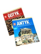 zestaw 2 książek o architekturze zachodniej Antyk i Gotyk David Watkin