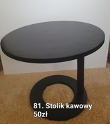 Stolik kawowy czarny