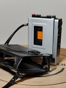 Sony Walkman Recorder TC-55 z oryginalnym etui, częściowo sprawny | Vintage