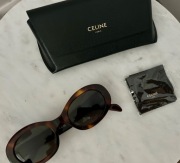 CELINE PARIS damskie stylowe okulary przeciwsłoneczne 