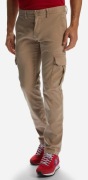 Spodnie cargo NORTH SAILS walnut slim fit rozm. 30