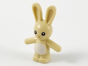 LEGO Królik króliczek bunny maskotka piaskowy tan 66965pb01 Wielkanoc