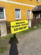 Miejsce na baner reklamę ogłoszenie