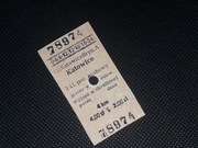 Magnes Bilet Katowice Brynów - Katowice