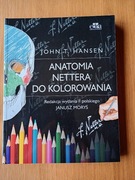 Anatomia Nettera do kolorowania John T. Hansen - Czysta nie używana