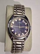 Wostok z datownikiem blue niebieski granatowy 17jewels