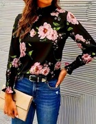 Bluzka damska z długim rękawem rozmiar M 