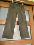 Sztruksowe spodnie chłopięce, 5-10-15 r. 122