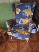 Fotel uszak kolorowy