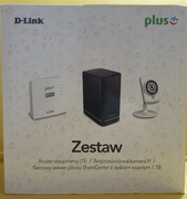 Zestaw do Monitoringu D-LINK Router LTE, Kamera IP, Sieciowy Serwer Plików.