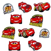 Przypinki do butów typu crocs charms zawieszka Disney Auta 10 szt