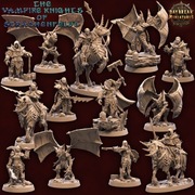 Zestaw figurek Dungeon & Dragons wampiry
