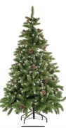 Choinka sztuczna 120 cm z szyszkami Jodła Oslo