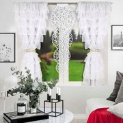 Zestaw firan dekoracyjnych 160x145 cm + panel łapacz snów 135x50 cm