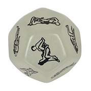 KOSTKA ŚWIECĄCA KOŚCI SEX SEKS GRA KAMASUTRA BDSM