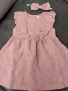 Sukienka na roczek urodziny wesele opaska 