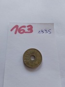 Moneta Hiszpania 25 peset 1995 Kastylia i León