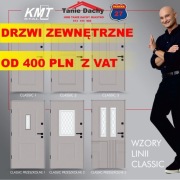 KMT Drzwi zewnętrzne Outlet cena brutto 