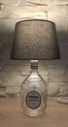 Lampka nocna z butelki whisky/whiskey LAUDER'S 1L