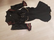 L XL XLL frak wampir morticia rodzina adamsów drakula gotyk nr 1372