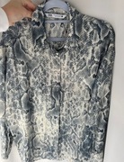 Bluzka Zara motyw koszula 