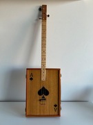 Gitara Cigar Box Guitar (CBG) – elektroakustyczna, ręcznie wykonana