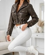 #Kurtka Damska Ramoneska SOFTY