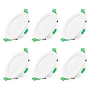 Wpuszczane lampy sufitowe Slim Spot Light 6szt 7w