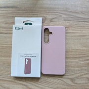 Futerał pokrowiec etui case Samsung Galaxy S25 light pink blady róż 