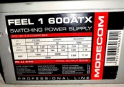 Zasilacz Modecom Feel 600W ATX Używany 