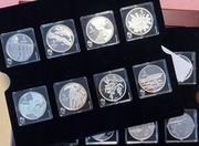 Kolekcja RIO 2016,  16 srebrnych monet 27g srebro 925