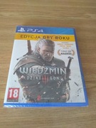 Wiedźmin 3 edycja gry roku Ps4 folia PL