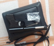 Pistolet wiatrówka LOV z logo - komplet / wiatrówki