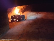 Ekran do pieca opalanego drewnem do pizzy , 