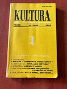 Kultura 1989 Paryż Paryska Numer 3/498 Solidarność Drugi Obieg
