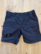 SPODENKI REVOLUTION RACE M/38 DAMEN czarne ze streczem