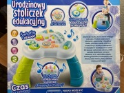 Interaktywny urodzinowy stoliczek edukacyjny