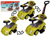 Jeździk z pchaczem Mega Car 3w1 żółty SUPER CENA