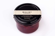 Maliny w miodzie, wiśnie w miodzie, niekremowane, 20% owoców, 235 g