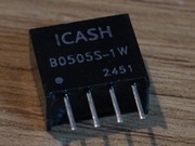 B0505S-1W – izolowany konwerter DC/DC 5V/5V, 1W 
