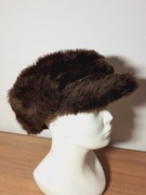 Czapka zimowa futrzana Nowa rozm 56