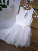 Sukienka wizytowa na wesele komunie 128