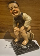 Stara figurka ceramiczna CAGANER unikat 